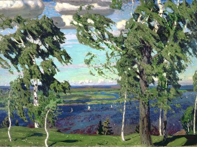 Sensazione verde, 1904 da Arkadij Aleksandrovic Rylov